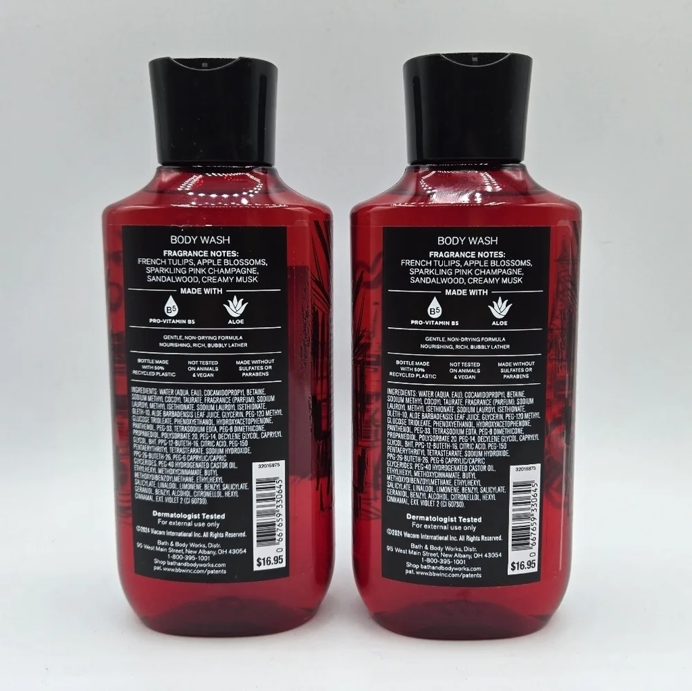 Bath & Body Works Emily in Paris Paris Amour Body Wash Bundle Set